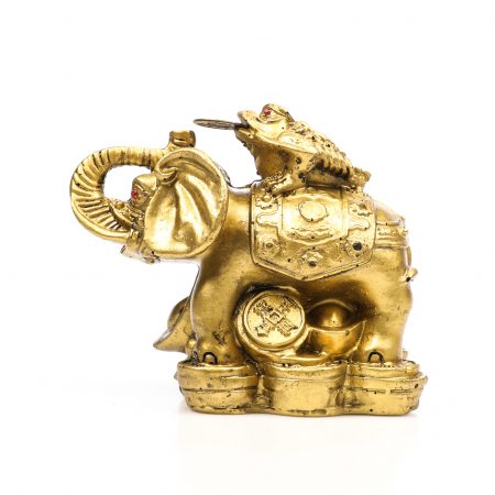 Elefantul cu broasca, mare, pentru bunastare, noroc si fertilitate [4]