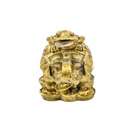 Elefantul cu broasca pentru bunastare, noroc si fertilitate - mic [1]