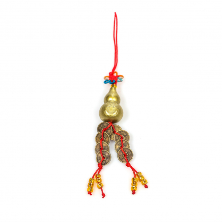 Amuleta Feng Shui Wu Lou cu monede chinezesti [0]