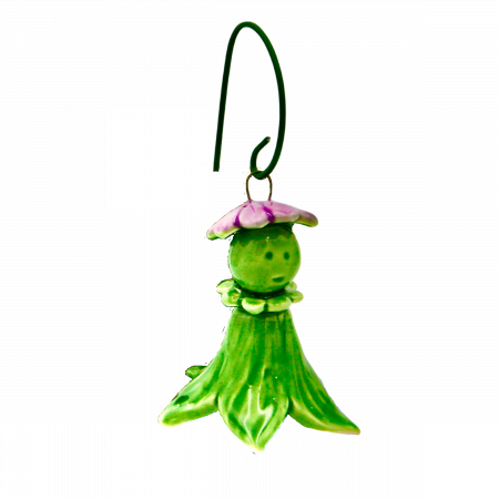 Floare Ceramica Zana Florilor -Mov - mare [1]