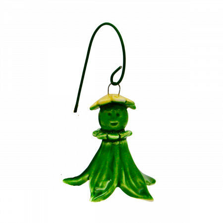 Flori din ceramica - Floare Ceramica Zana Florilor -Galben - mare