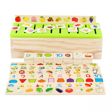 Joc educational interactiv Montessori - Clasificarea obiectelor - joc copil-parinte [0]