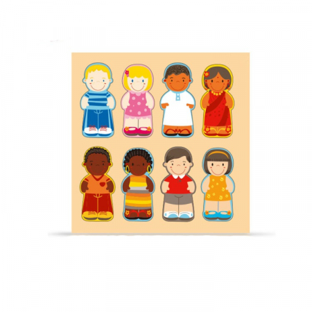 Joc etnic - puzzle inteligent din lemn [0]