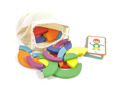 Jucarie cu forme din lemn - jucarii Montessori [2]