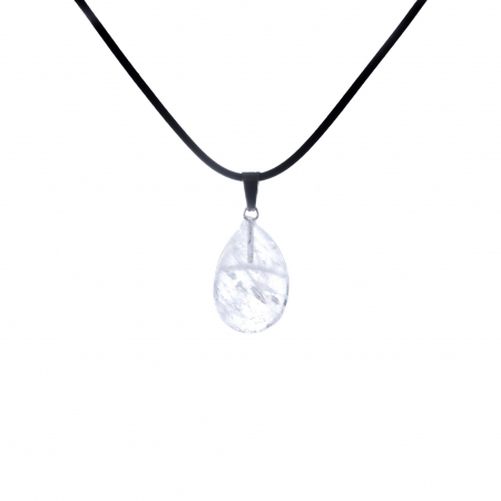 Feng Shui - Colier cu pandantiv cu piatra semipretioasa Cuart