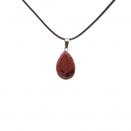 Feng Shui - Colier cu pandantiv cu piatra semipretioasa Rodonit