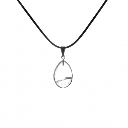 Feng Shui - Colier cu pandantiv cu piatra semipretioasa Cuart