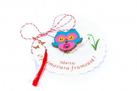 Martisor-brosa cu o bufnita [1]