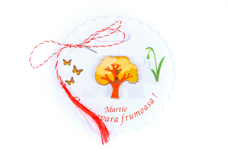 Martisor-brosa cu un copacel [0]