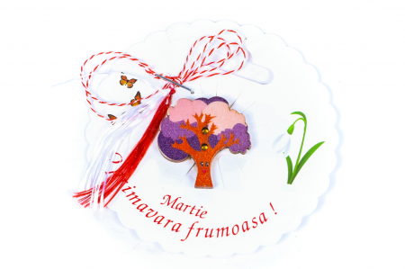 Martisor-brosa cu un copacel [0]