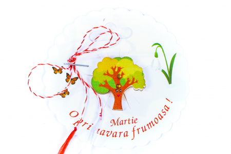 Martisor-brosa cu un copacel [0]