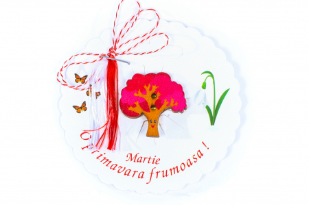 Martisor-brosa cu un copacel [0]