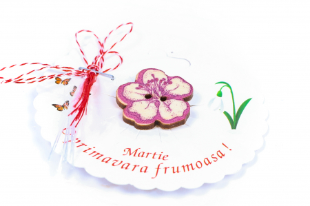Martisor-brosa cu o floricica mov [1]