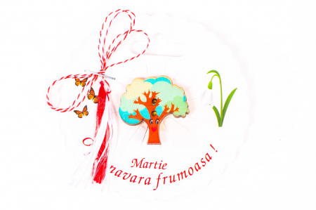 Martisor-brosa cu un pomisor [0]