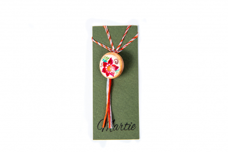 Martisor din ceramica pictat manual [0]