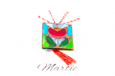 Martisor din sticla pictat manual [1]