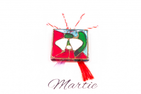 Martisor din sticla pictat manual [1]