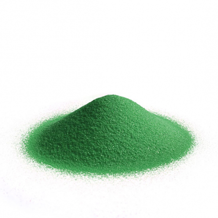 Ateliere cu nisip colorat - Nisip colorat verde inchis- 1kg