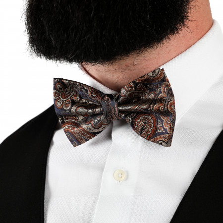 Papion maro cu butoni si batista [7]