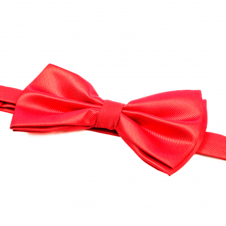 Papion rosu cu butoni si batista [6]