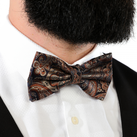 Papion maro cu butoni si batista [9]