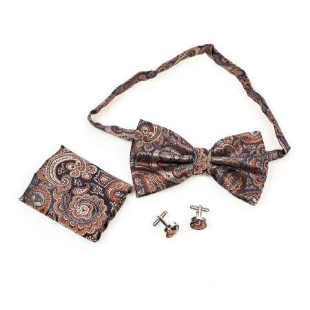 Papion maro cu butoni si batista [3]