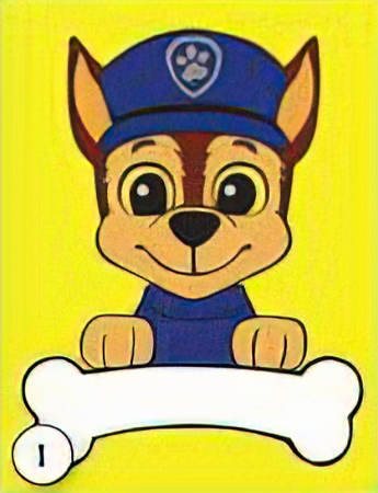 Jucarii din lemn - Plansa cu nisip colorat - catel politist- nisip inclus - toate culorile din imagine