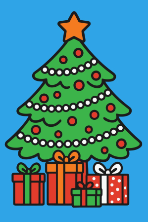 Ateliere cu nisip colorat - Plansa cu nisip colorat - Cu un Brad