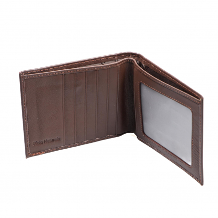 Portofel piele naturala pentru barbati - maro [2]