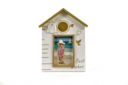 Rama foto din lemn in forma de casuta [2]