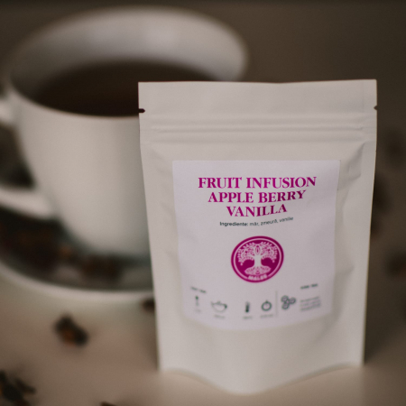 Ceai cu infuzie de fructe cu aroma de vanilie pentru o stare de bine [2]