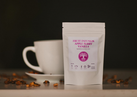 Ceai cu infuzie de fructe cu aroma de vanilie pentru o stare de bine [0]