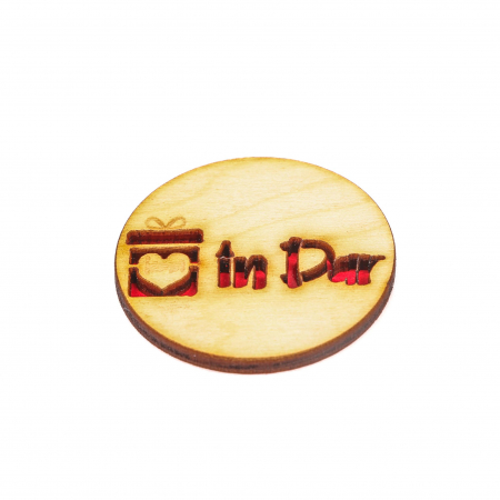 Insigna DECUPATA  cu model special si/sau logo client [1]