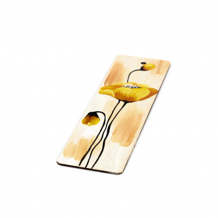 Semn de carte pictat cu mac [1]