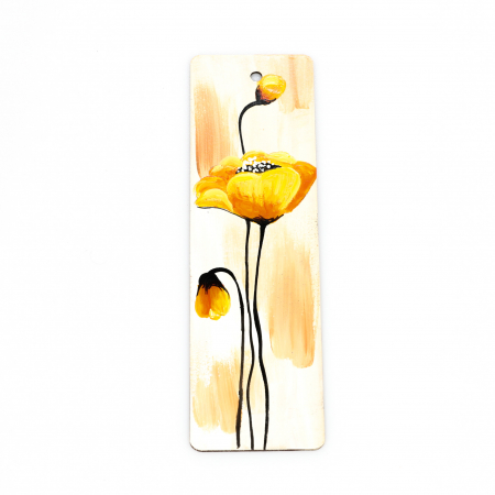 Semn de carte pictat cu mac [0]