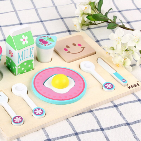 Set mic dejun din lemn [1]