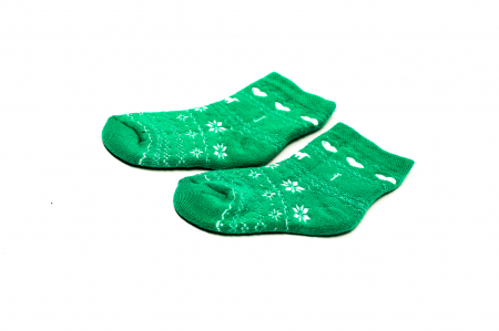 Sosete calduroase cu motive de Craciun - reni [2]