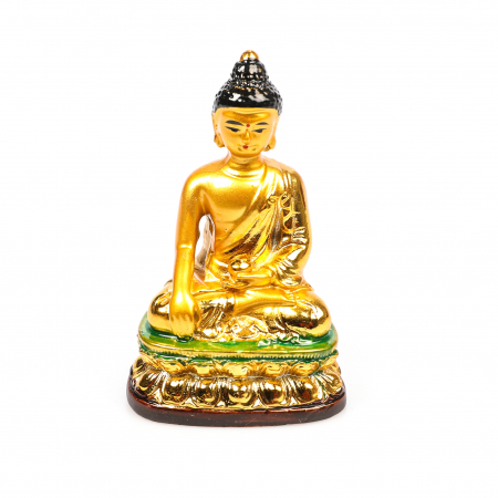 Statueta budista Feng Shui aurita pentru noroc si armonie [0]