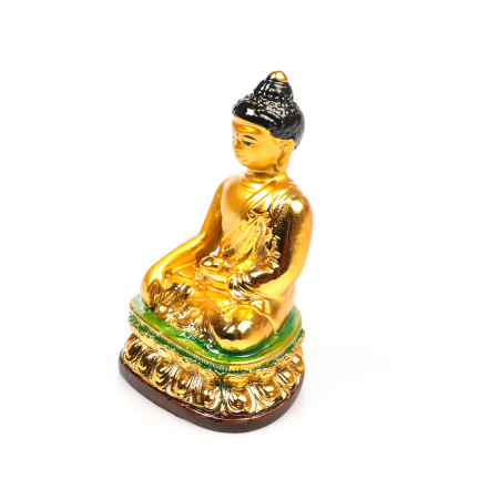 Statueta budista Feng Shui aurita pentru noroc si armonie [1]