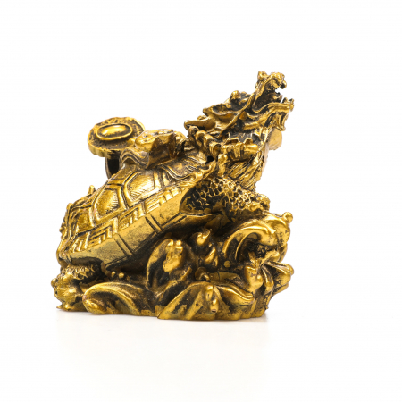 Statueta Feng Shui Broasca Testoasa cu cap de dragon pentru noroc si bunastare [3]