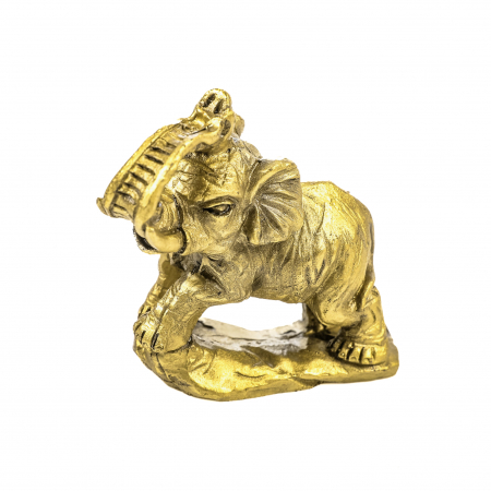 Statueta Feng Shui elefant pe piatra pentru dragoste si noroc [3]