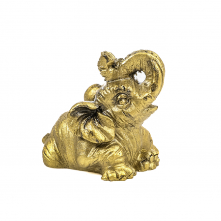 Statueta Feng Shui mica elefant fericit pentru dragoste si noroc [1]