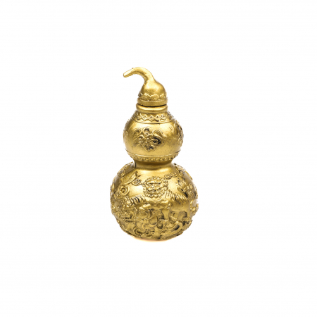Statueta Feng Shui Wu Lou cu capac pentru sanatate si noroc [2]
