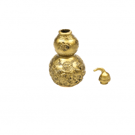 Statueta Feng Shui Wu Lou cu capac pentru sanatate si noroc [3]