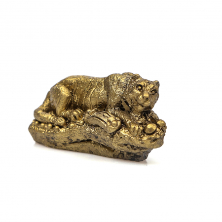 Feng Shui - Statueta foarte mica Tigru sezand, cu elemente Feng Shui