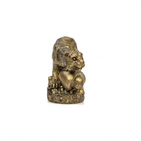 Statueta foarte mica Tigru cu pepita pentru protectie [1]
