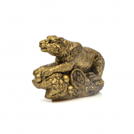 Statueta mica Tigru sezand, cu elemente Feng Shui [2]
