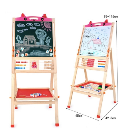 Tabla magnetica de scris multifunctionala cu 2 fete [0]