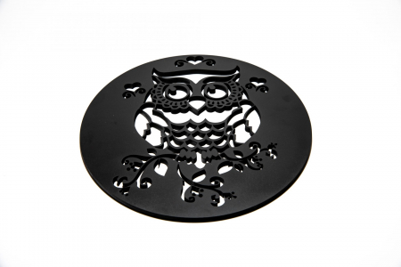 Tablou Bufnita - negru [1]