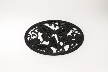 Tablou cu fluturi - negru [1]